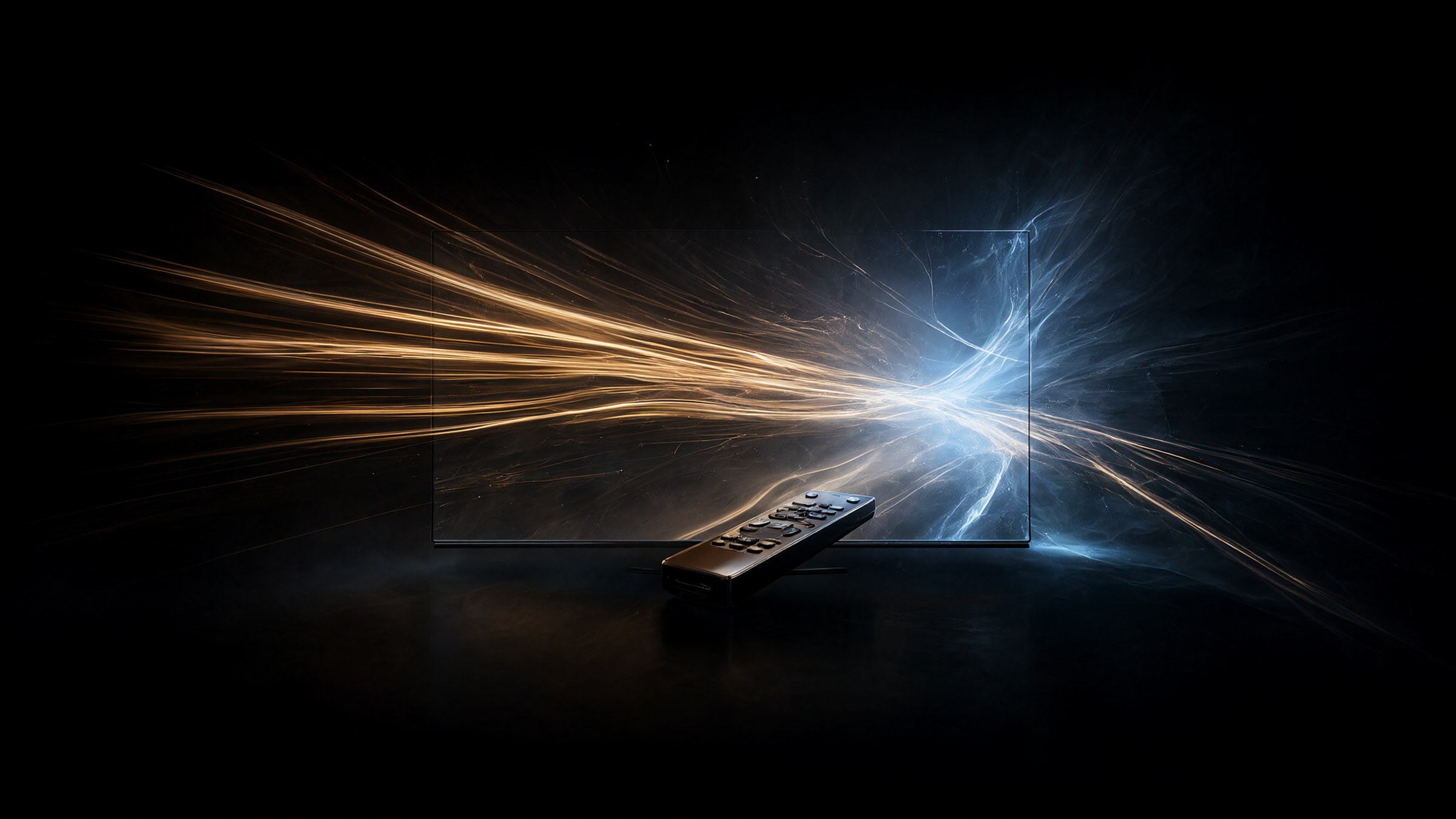 电视端应用原生层与上层应用分层的结构示意