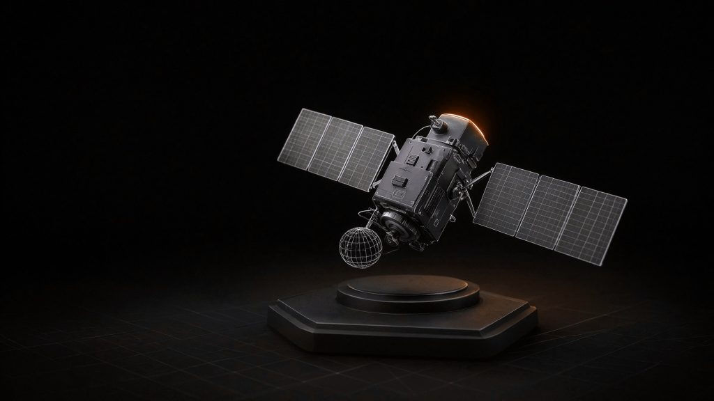 Satellite constellation 3D visualisation